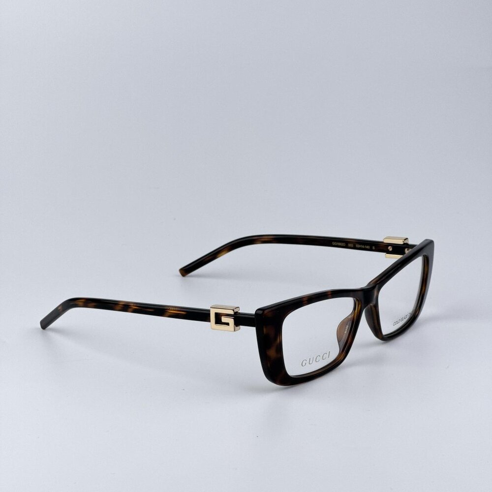 Gucci Women BRAND NEW Eyeglasses Havana Cat Eye GG1682O 003 - Picture 5 of 11